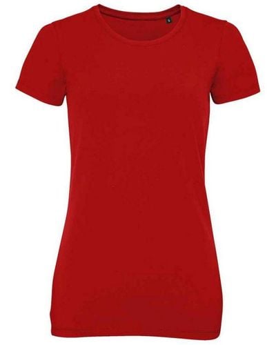 Sol's Ladies Millenium Stretch T-Shirt () - Red