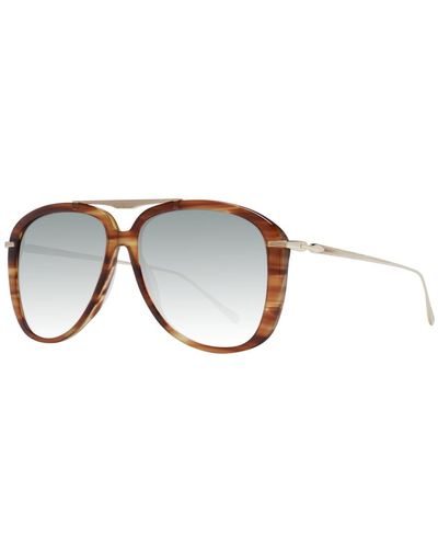 Scotch & Soda Gradient Aviator Sunglasses - Brown