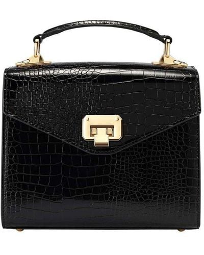 Victoria Hyde London Duchess Handbag Faux Leather - Black