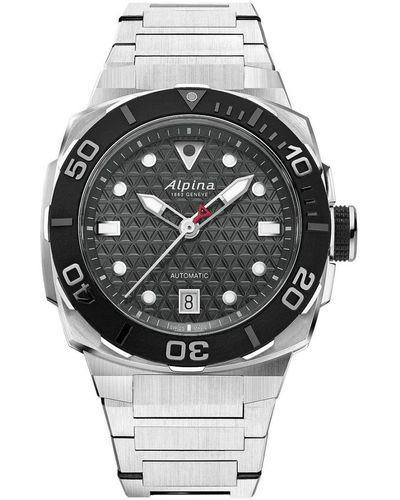 Alpina Seastrong Diver Extreme Watch Al-525G3Ve6B Stainless Steel (Archived) - Grey