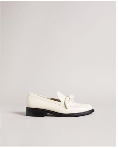 Ted Baker Lacy Bow Detail Loafer - White