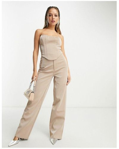 In The Style Tailored Trouser Co-ord - White