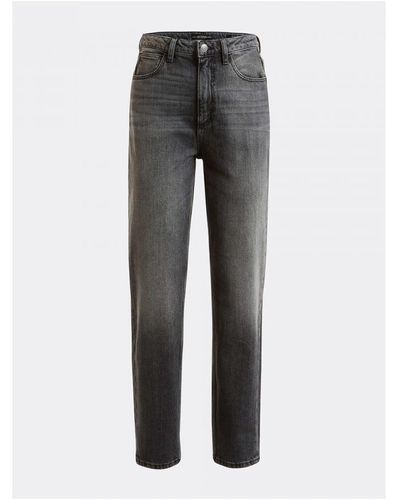 Guess Mom Fit Denim Jeans - Grey