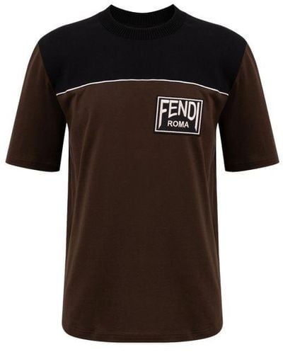 Fendi-T-shirts voor heren | Online sale met kortingen tot 35% | Lyst NL