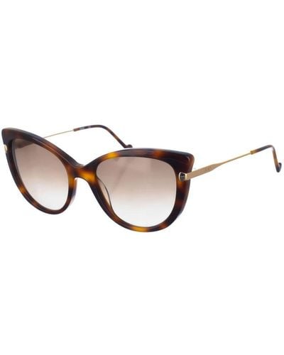 Liu Jo Oval Shaped Sunglasses Lj705S - Brown