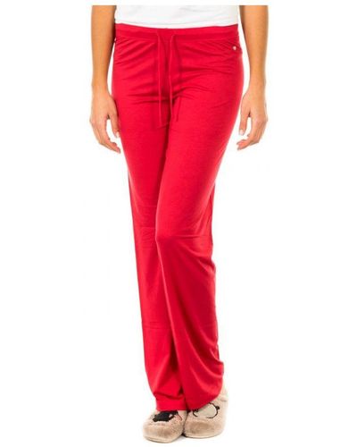 Tommy Hilfiger Long Pyjama Trousers 1487903362 - Red