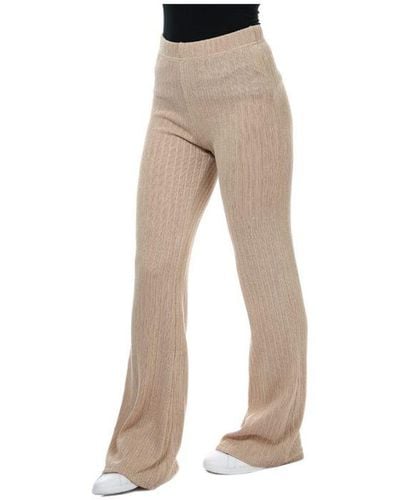 ONLY S Yrsa Jersey Trousers - Natural