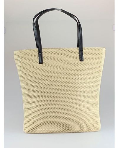 SVNX Straw Style Tote Bag - Natural