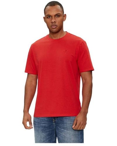Guess Triangle G T-shirt - Rood