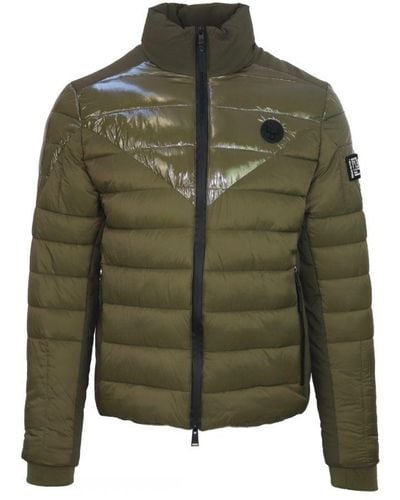 Philipp Plein Plain Quilted Jacket - Green