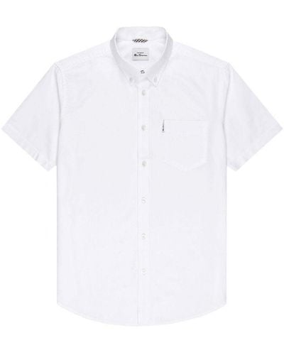Ben Sherman Ss Shirt 5059508251631 - White