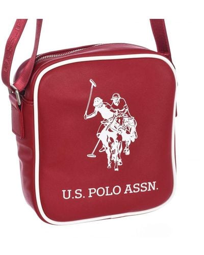 U.S. POLO ASSN. Beum66021Mvp Shoulder Bag - Red
