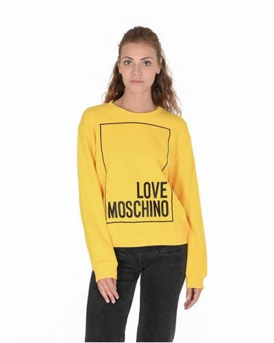 Love Moschino Sweatshirt - Yellow