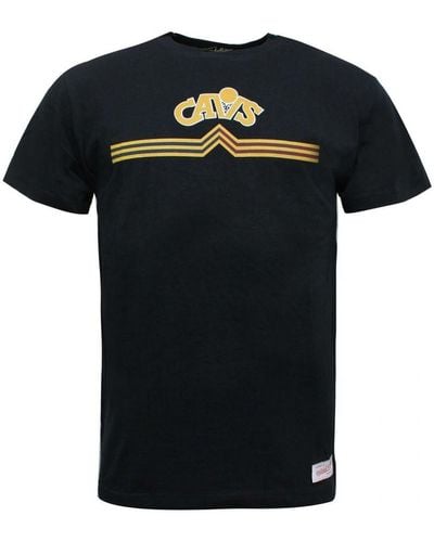 Mitchell & Ness Cleveland Cavaliers Short Split Trad T-shirt - Black
