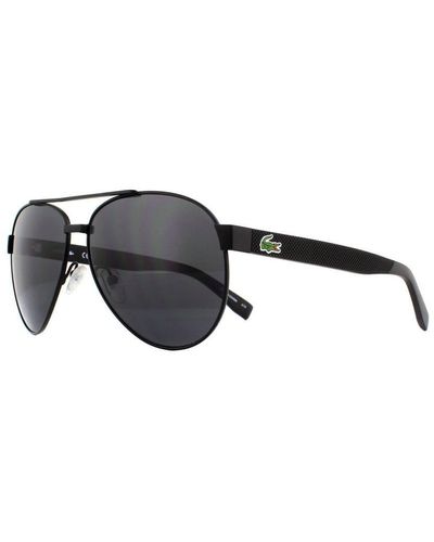 Lacoste Classic Aviator Matte Sunglasses - Black