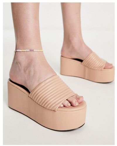 SIMMI London Saanvi Flatform Sandals - Natural