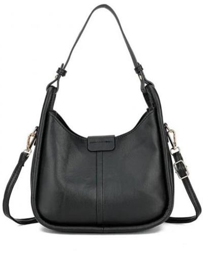 Where's That From 'Mya' Classic Top Handle Bag - Black