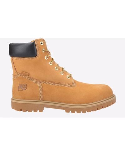 Timberland Iconic Safety Toe Work Boot - Brown