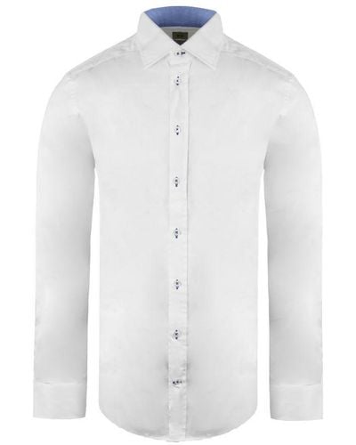 Armani Collezioni Shirt Cotton - White