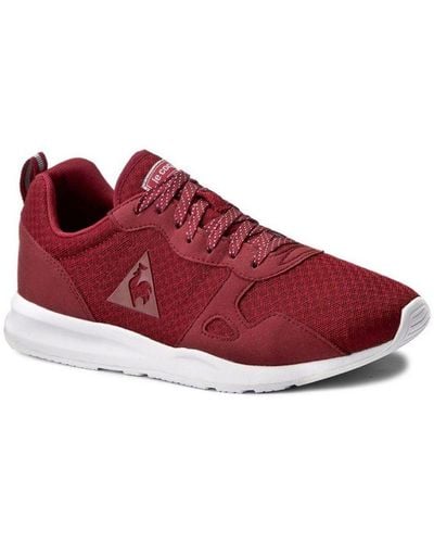 Le Coq Sportif Lcs R600 Red Trainers