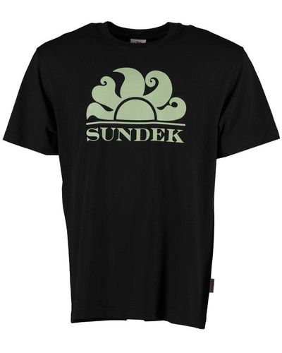 Sundek T-shirt Nieuwe Simeon T-shirt - Zwart