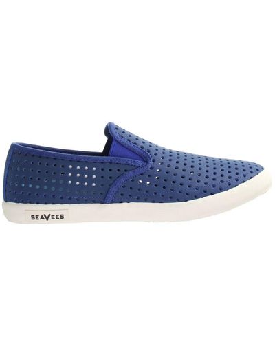 Seavees Baja Ultramarine Shoe Shoes Leather (Archived) - Blue