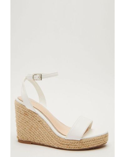 Quiz Woven Wedges - Natural