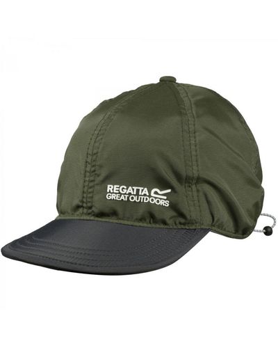 Regatta Groot Buiten Pakket It Packaway Peak Cap (druivenblad) - Groen