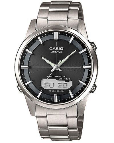 G-Shock Radio Controlled Watches Watch Lcw-M170Td-1Aer Titanium - Grey