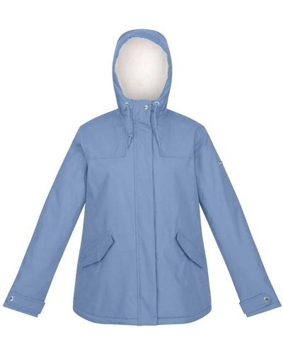 Regatta Bria Faux Fur Lined Waterproof Jacket - Blue