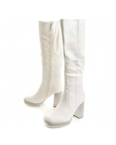 Montevita Heel Boot Botalan9 - White