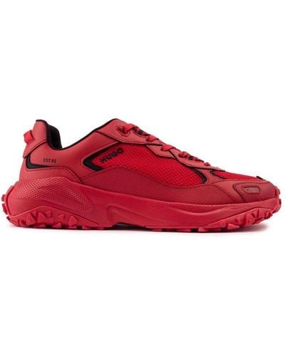 HUGO Go1St Trainers - Red