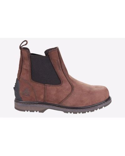 Amblers Safety As148 Waterproof Boots - Brown
