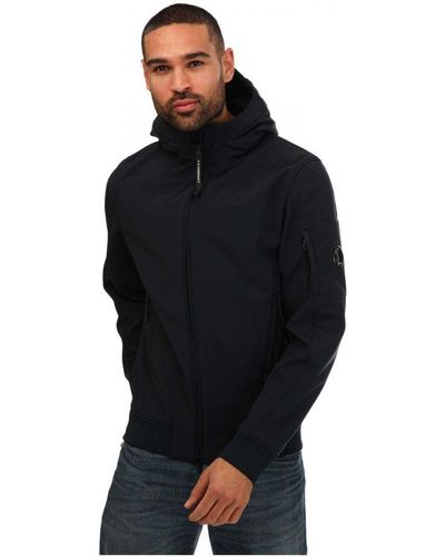 C.P. Company Shell-R Detchable Hooded Jacket - Black