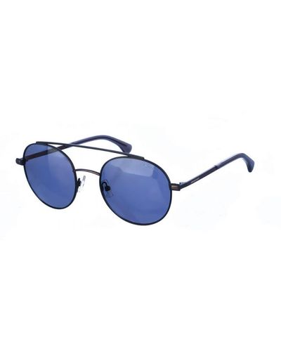 Armand Basi Oval Shape Sunglasses Ab12328 - Blue