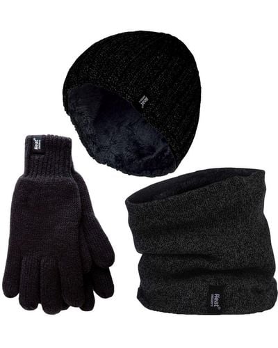 Heat Holders Hat - Black