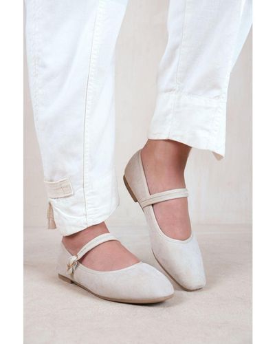 Where's That From 'Berlin' Ballet Toe Pump - White