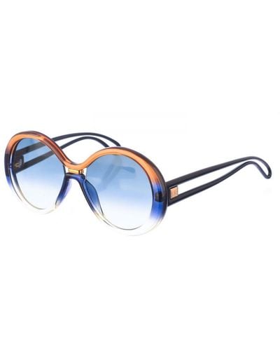 Givenchy Butterfly Shaped Acetate Sunglasses Gv7105Gs - Blue