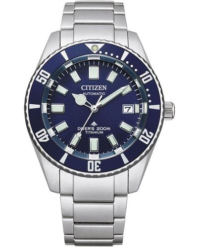Citizen Promaster Diver Watch Nb6021-68L Titanium - Metallic