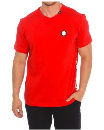 Philipp Plein Tips401 Short Sleeve T-shirt - Red