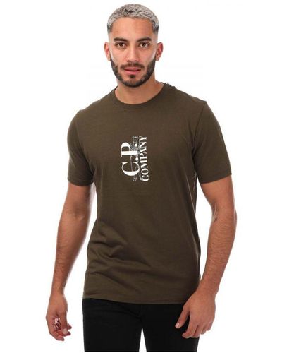 C.P. Company T-shirt British Sailor In Khaki - Bruin