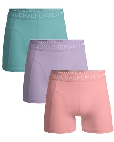 MUCHACHOMALO 3-pack Onderbroeken - - Goede Kwaliteit - Zachte Waistband - Roze