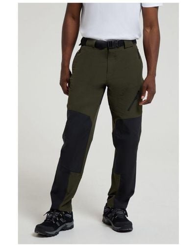 Mountain Warehouse Forest Water Resistant Hiking Trousers () - Green