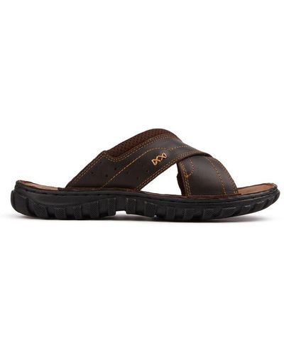 Lotus Mikey Sandals - Brown