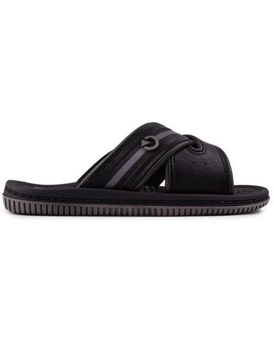 CARTAGO Fiji Slide Sandals - Black