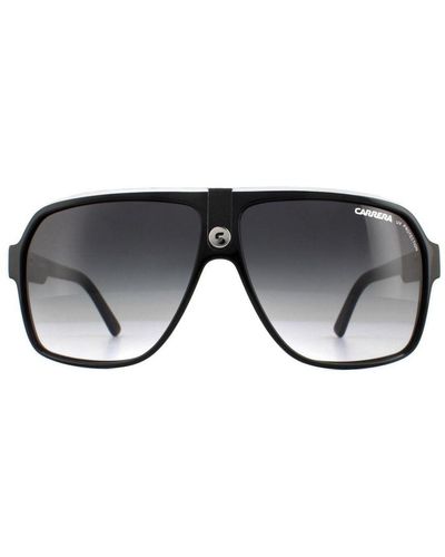 Carrera Contemporary Aviator And Gradient Sunglasses - Black