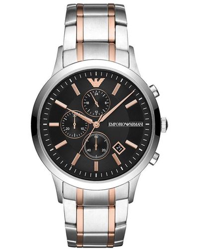 Emporio Armani Horloge Ar11165 Zilver - Meerkleurig