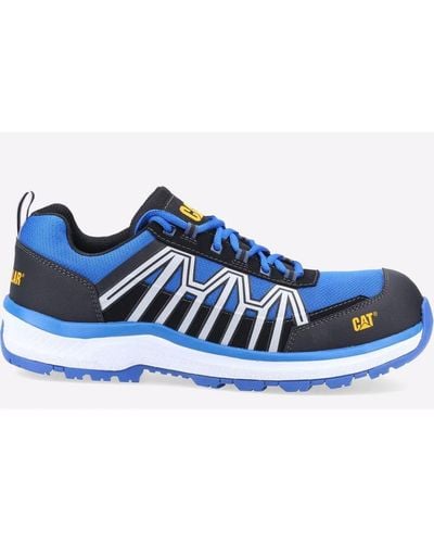 Caterpillar Charge S3 Safety Trainers - Blue