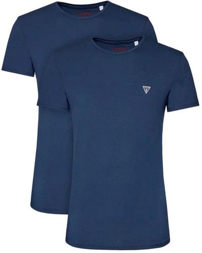 Guess T-shirtpakket X2 Driehoek - Blauw