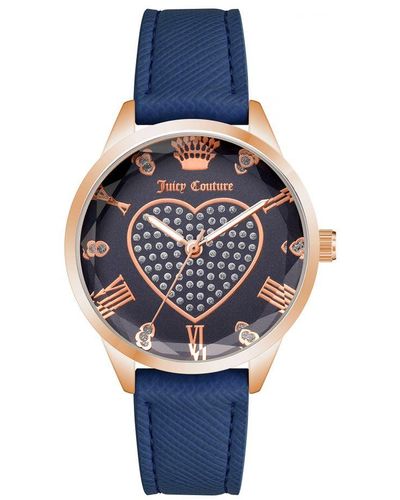Juicy Couture Watch Jc/1300rgnv - Blauw